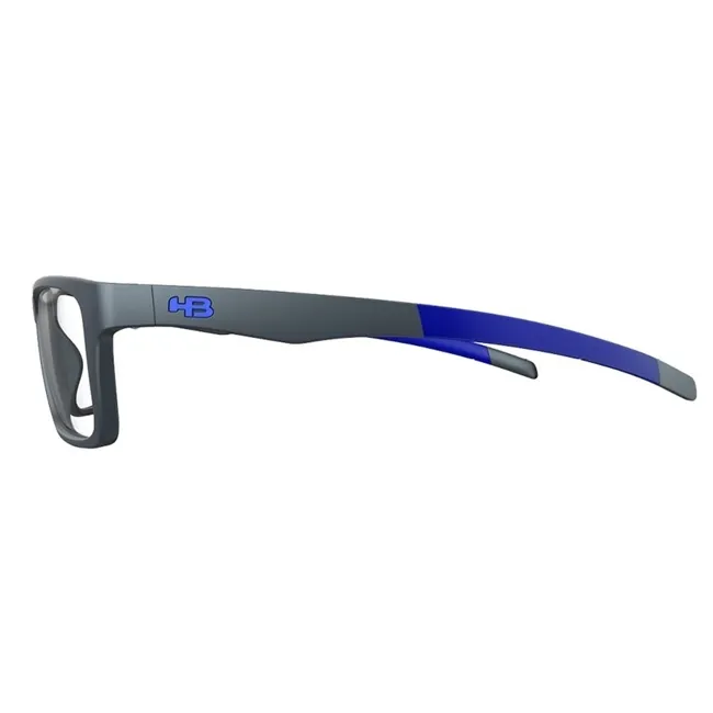Óculos Clip-On HB injetado Matte Graphite masculino -M.93160 53 - Imagem 5