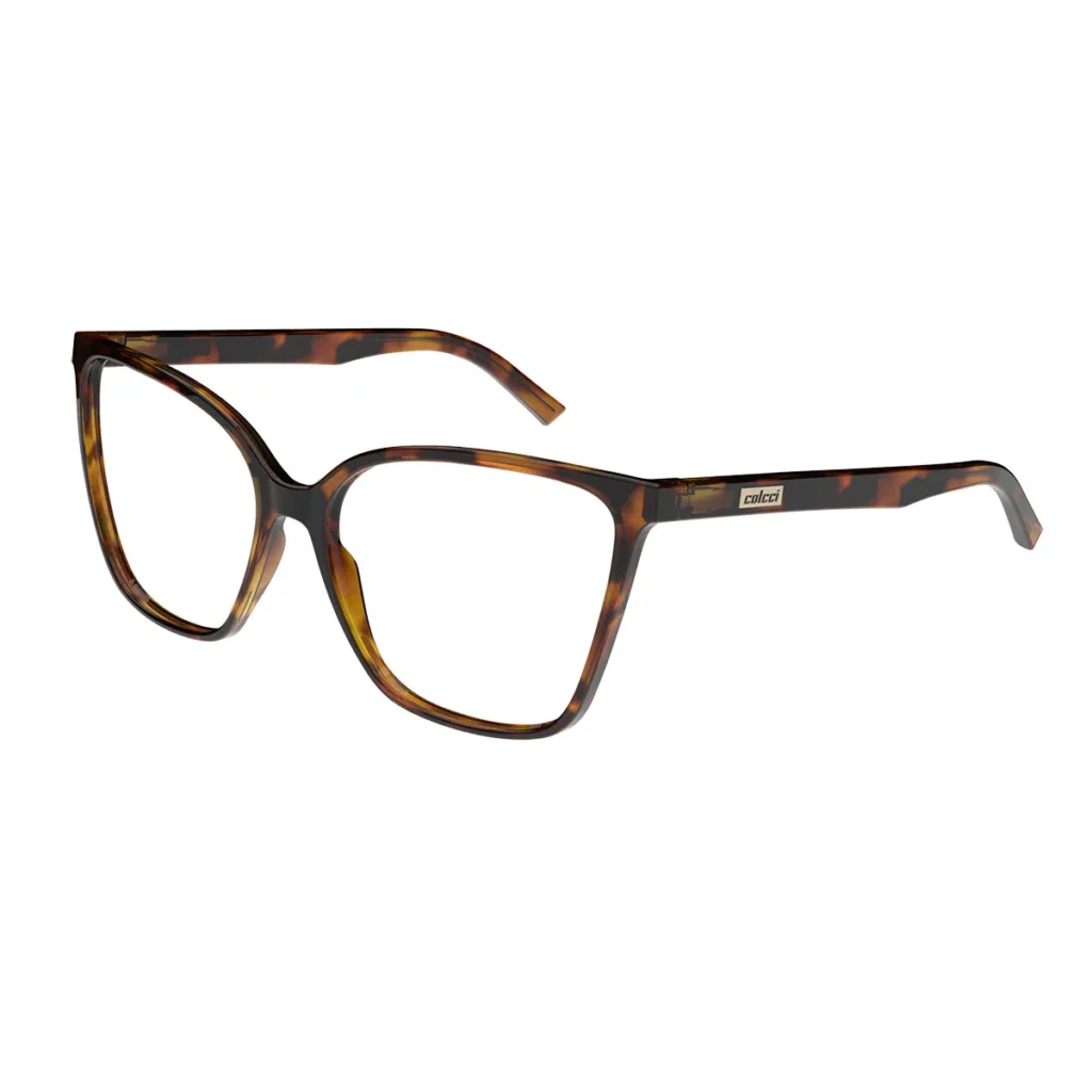Óculos Receituário Colcci Dora acetato marrom feminino- C6241
