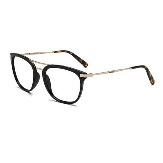Óculos Receituário Colcci Mag acetato com metal preto feminino- C6113