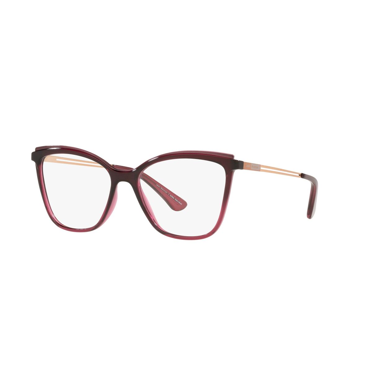 Óculos Receituário Jean Monnier Gatinho acetato roxa degradê feminino- J83214