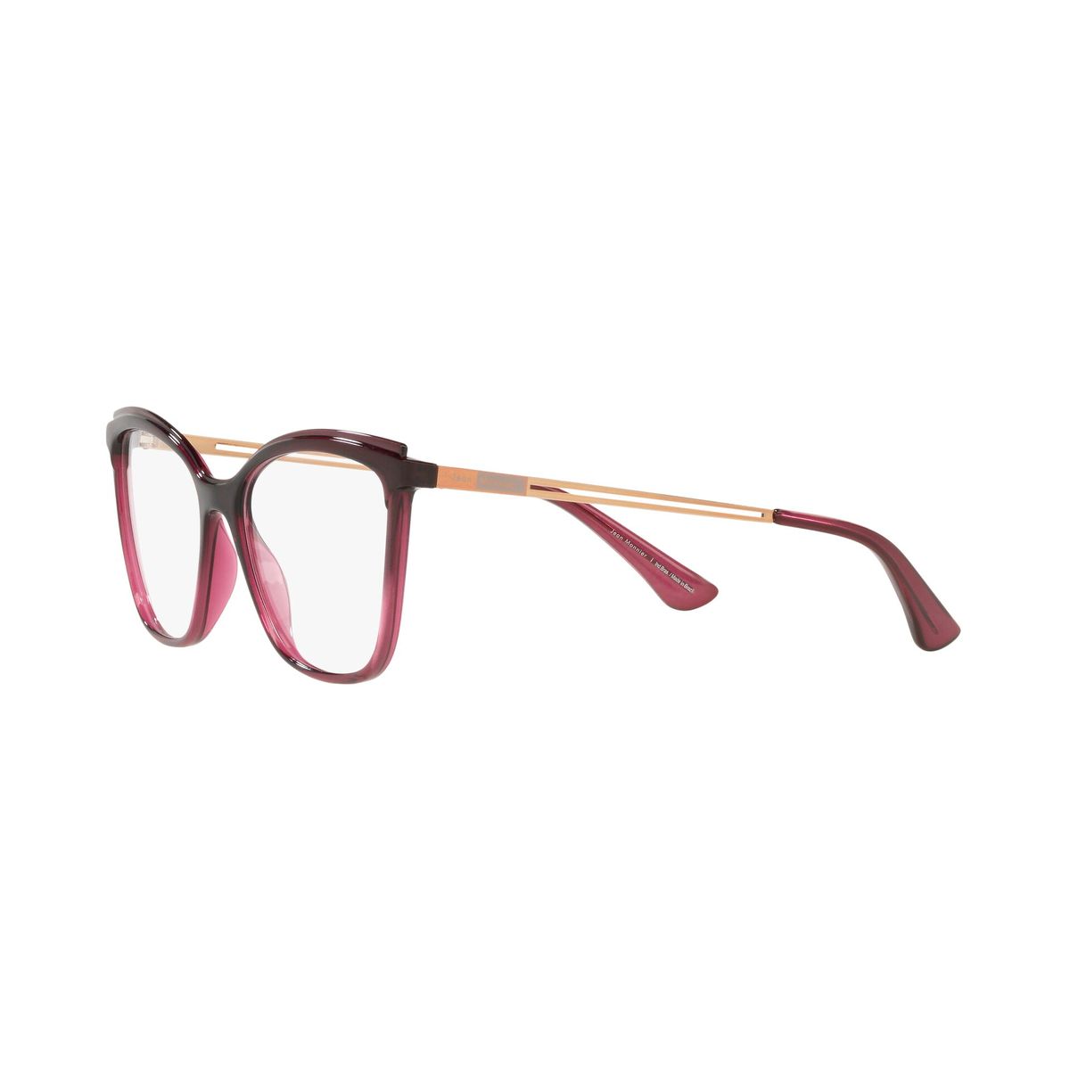 Óculos Receituário Jean Monnier Gatinho acetato roxa degradê feminino- J83214 - Imagem 2
