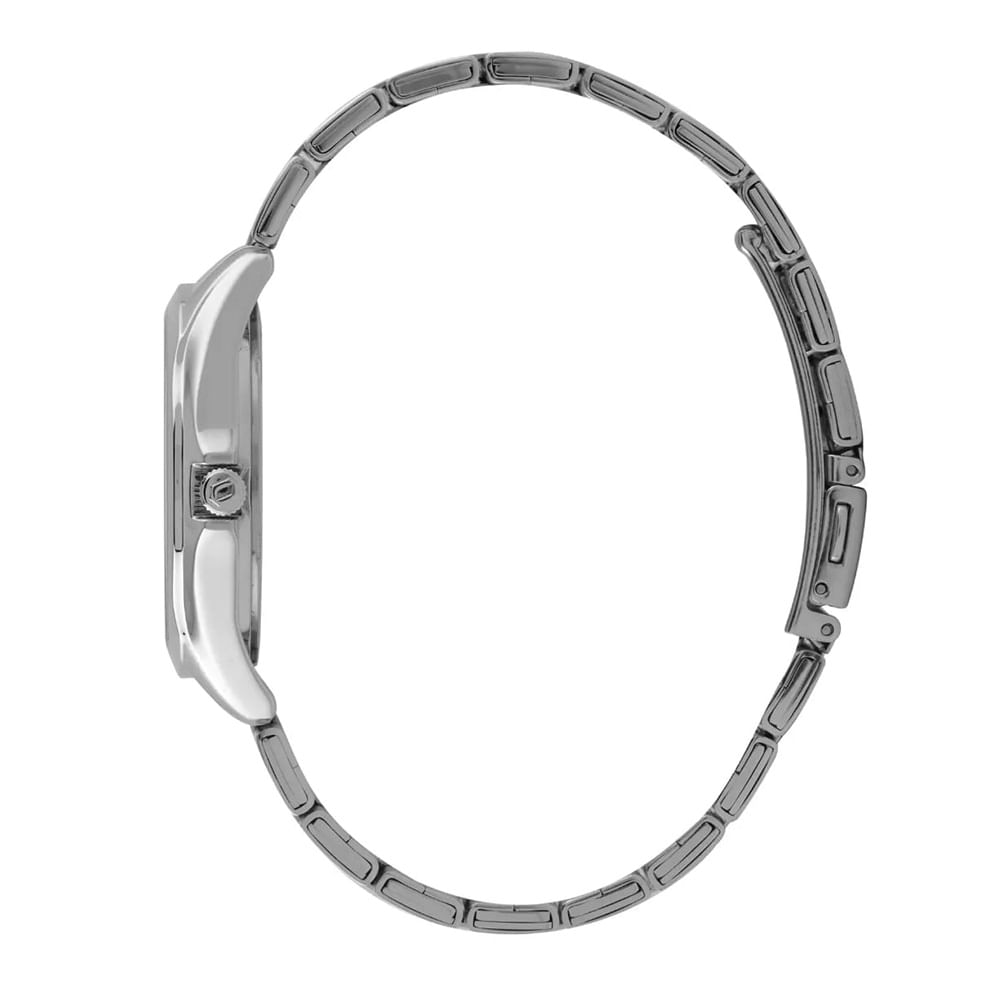 Relógio Orient Eternal analógico prata com preto feminino- FBSS1192 - Imagem 2