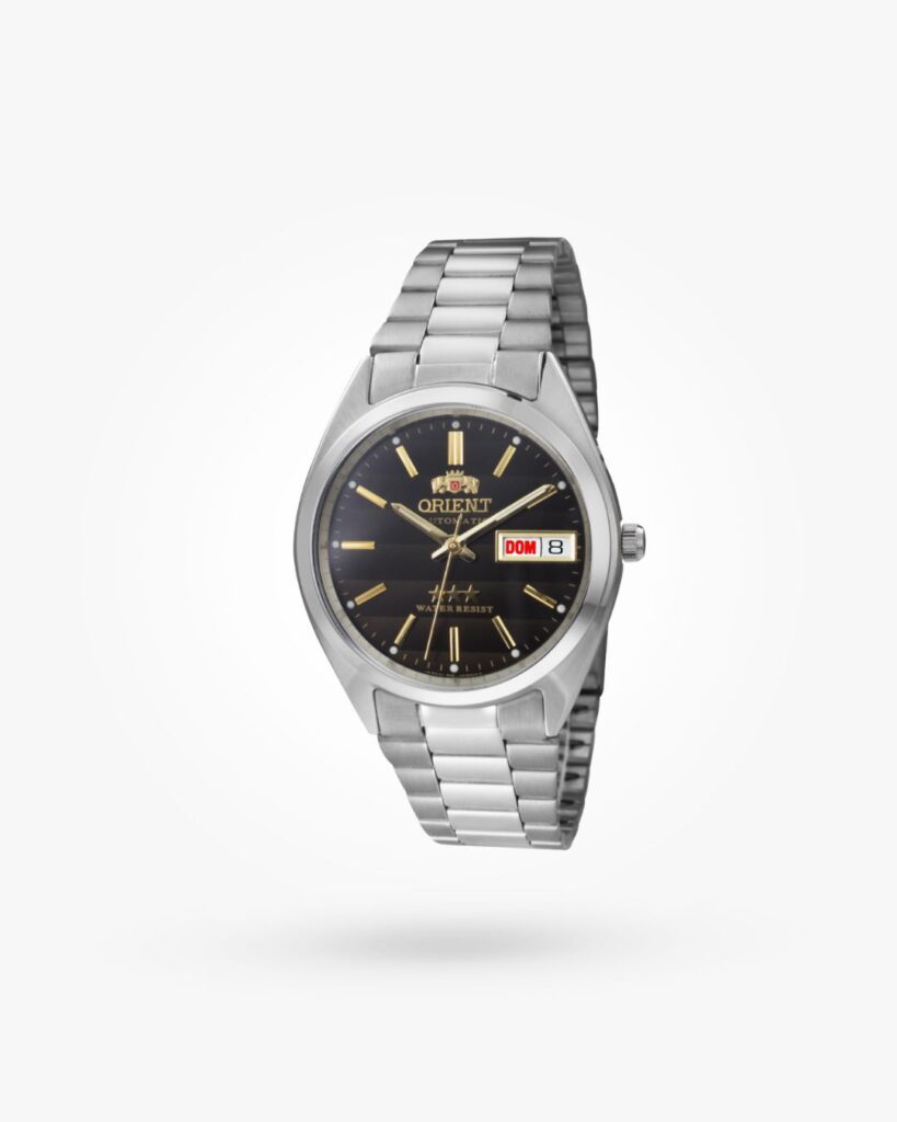 Relógio Orient Automático Clássico 3 estrelas masculino- 469WA3NH