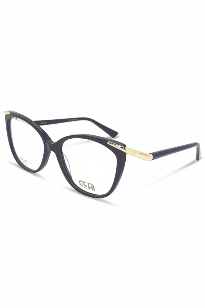 Óculos Receituário Ana Hickmann Memories preto feminino- AH60039 A01M