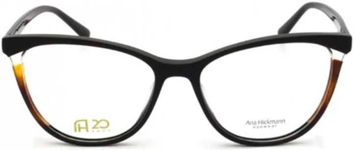 Óculos Receituário Ana Hickmann Gatinho acetato bicolor feminino- AH60018 A01 - Imagem 2