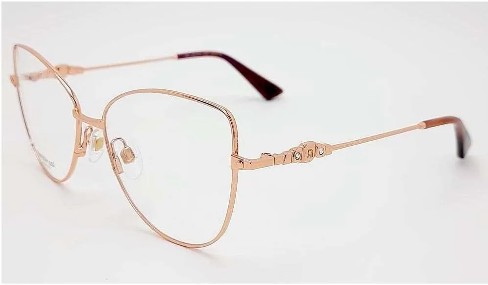 Óculos Receituário Ana Hickmann Vicky 2 dourado rose feminino-AH10058 05A - Imagem 2