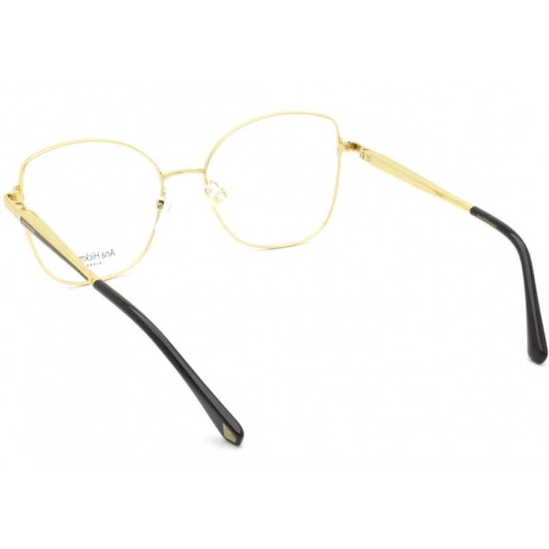 Óculos Receituário Ana Hickmann Mia 4 metal dourado feminino-AH10060 04A - Imagem 4