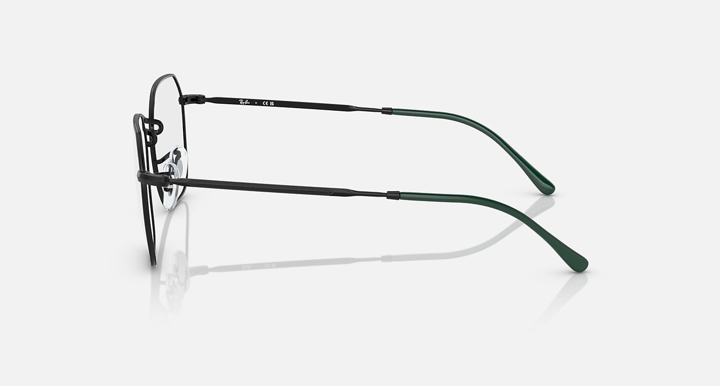 Óculos Receituário RayBan Jim Exagonal metal preto Unisex- ORX3694V 2509 - Imagem 3