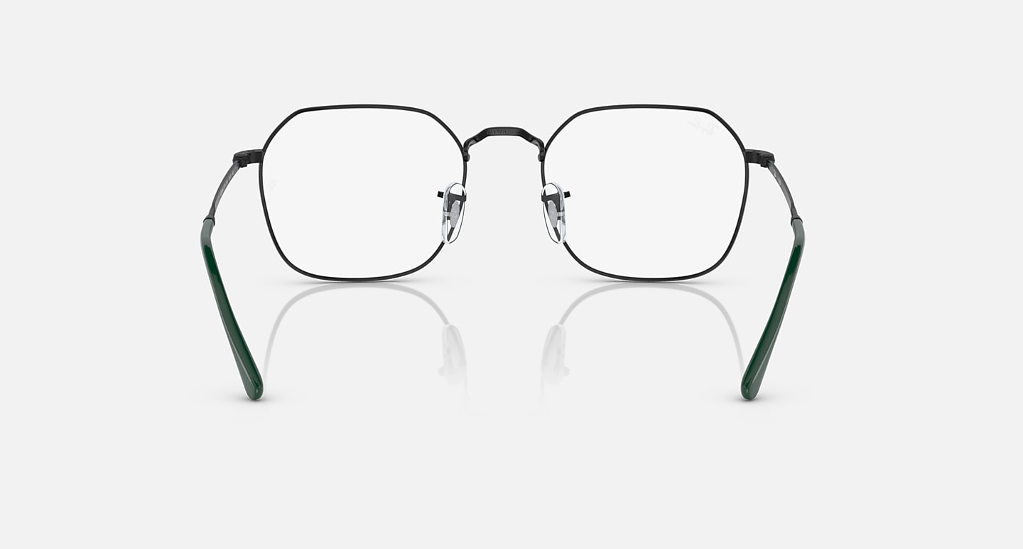 Óculos Receituário RayBan Jim Exagonal metal preto Unisex- ORX3694V 2509 - Imagem 4