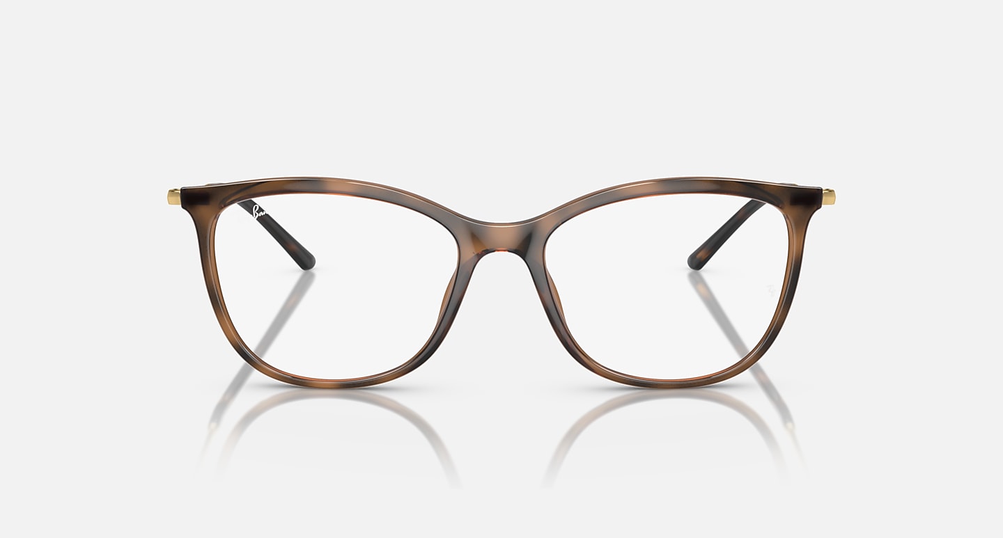 Óculos Receituário RayBan Gatinho injetado Havana feminino-ORX7220L - Imagem 2