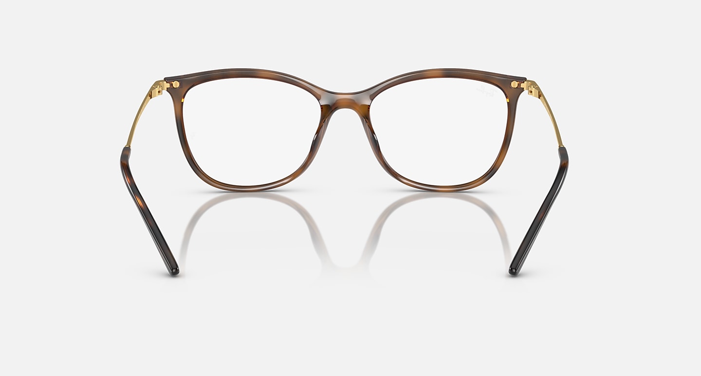 Óculos Receituário RayBan Gatinho injetado Havana feminino-ORX7220L - Imagem 4