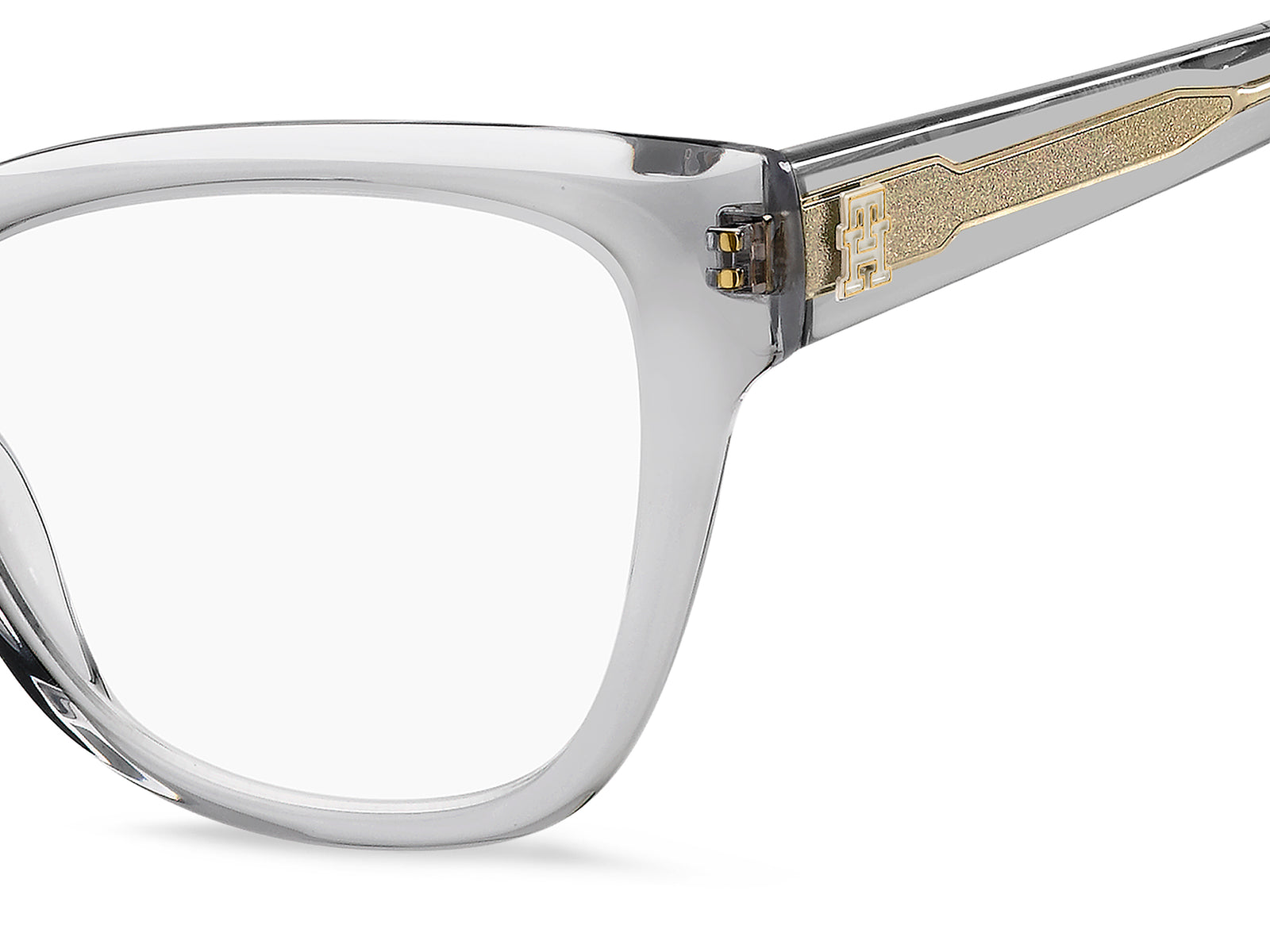 Óculos Receituário Tommy Hilfiger Modern Preppy acetato transparente feminino-TH2209 KB7 - Imagem 3