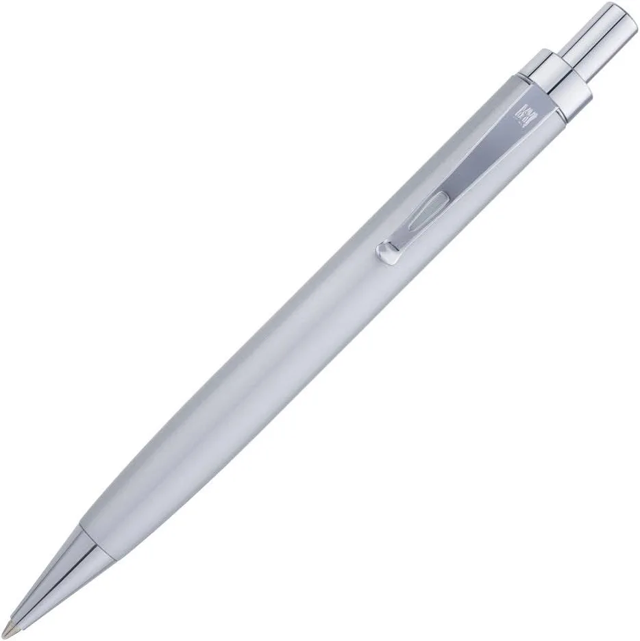 Caneta Crown Dell prata esferográfica- YW10080B