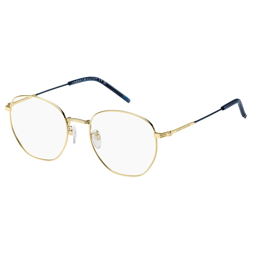Óculos Receituário Tommy Hilfiger Classy metal dourado feminino- TH2114/F
