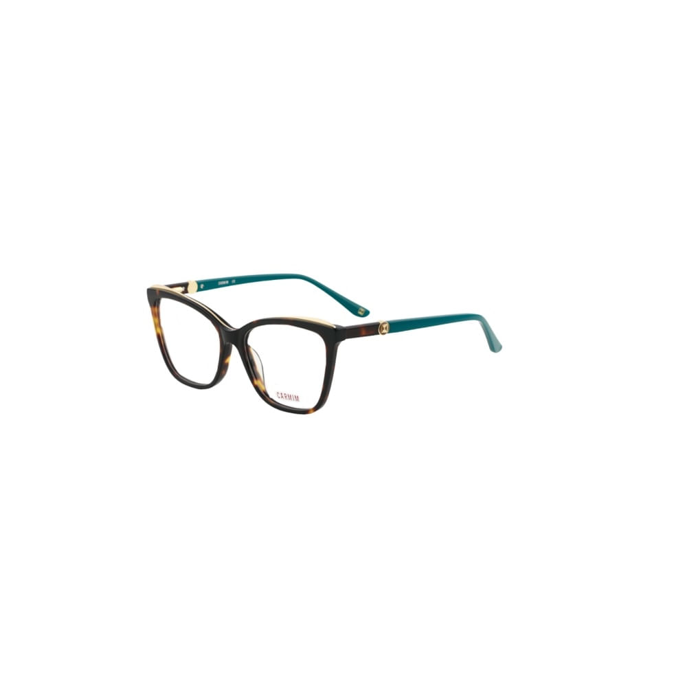 Óculos Receituário Carmim Acetato tartaruga com verde acetato feminino- CRM41554 C3