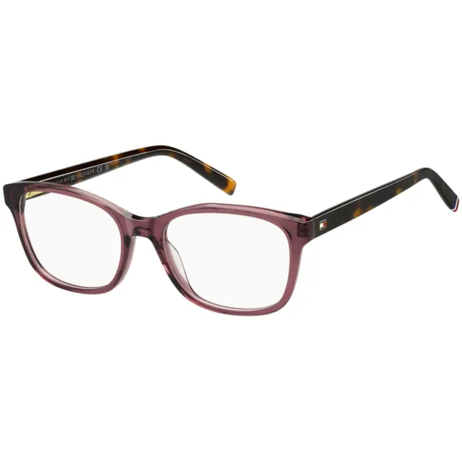 Óculos Receituário Tommy Hilfiger Classy vermelho cristal feminino- TH 2229 YDC