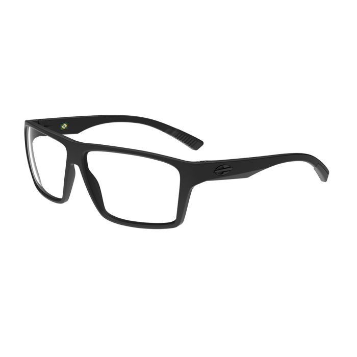 Óculos Receituário Mormaii Munique curvado preto fosco masculino-M6156A1462