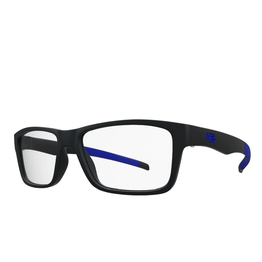 Óculos Receituário HB Teen Polytech preto com azul-93143