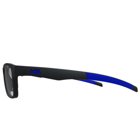Óculos Receituário HB Teen Polytech preto com azul-93143 - Imagem 3