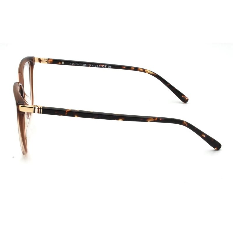 Óculos Receituário Tommy Hilfiger acetato marrom degradê feminina-TH2353 - Imagem 3
