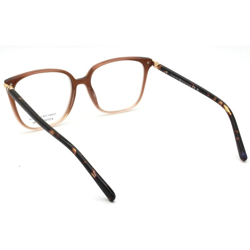 Óculos Receituário Tommy Hilfiger acetato marrom degradê feminina-TH2353 - Imagem 4