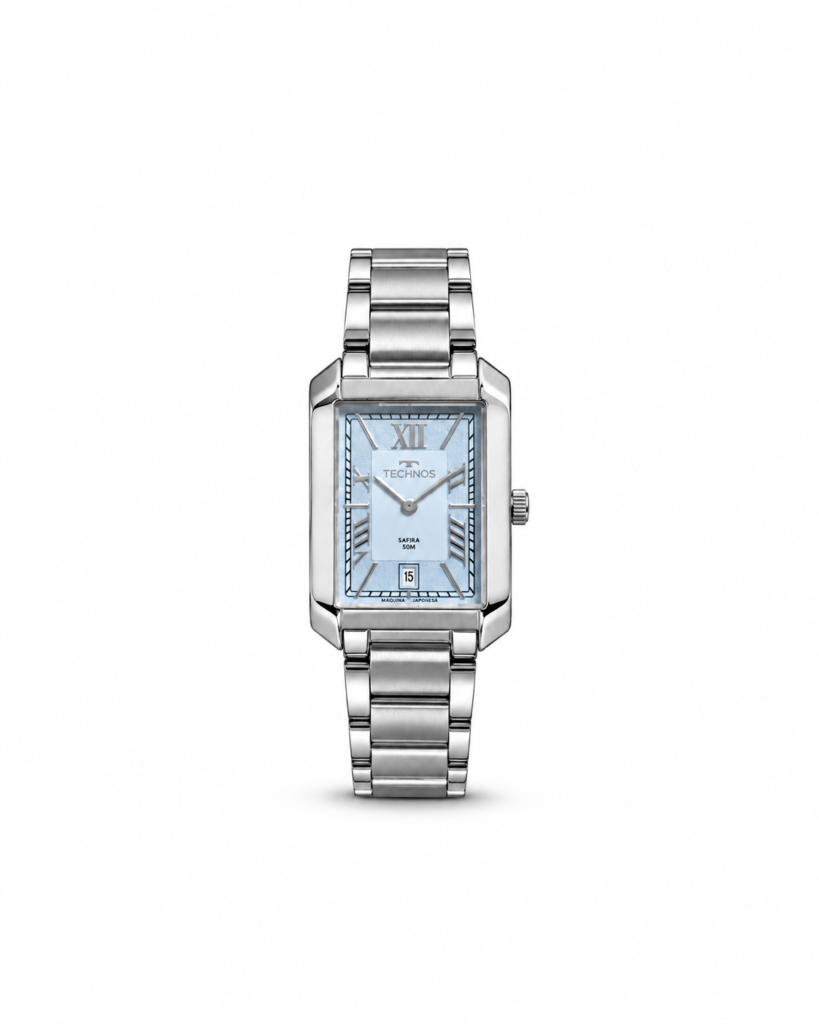 Relógio Technos Classic Heritage com mostrador azul- GM17AF/1A