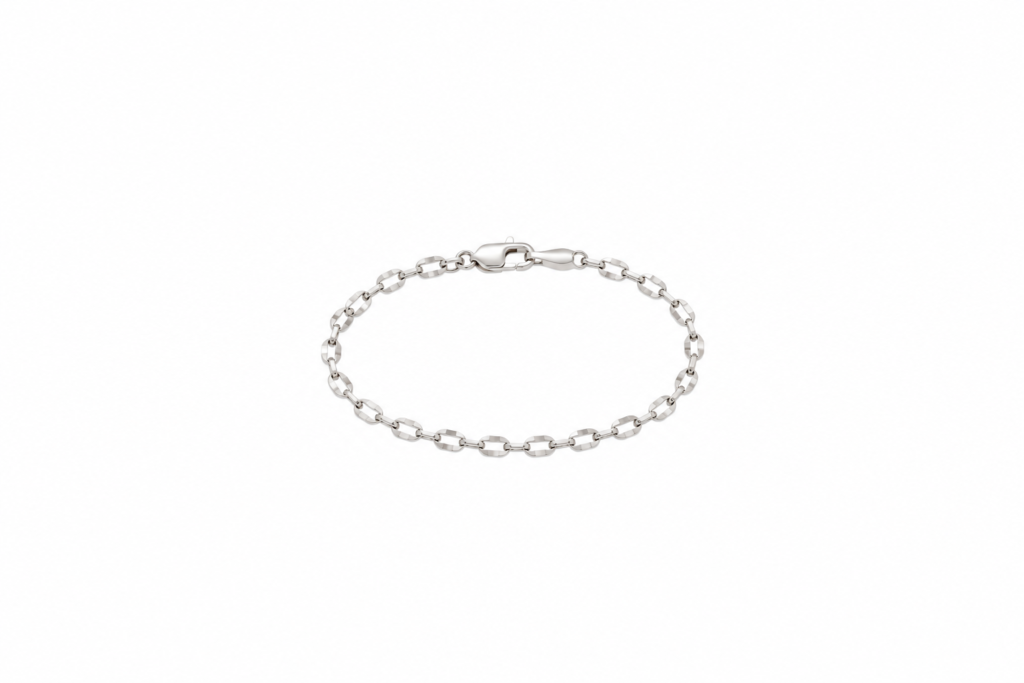 Pulseira Cartie Facetada corte diamantado Prata 925k- 112000