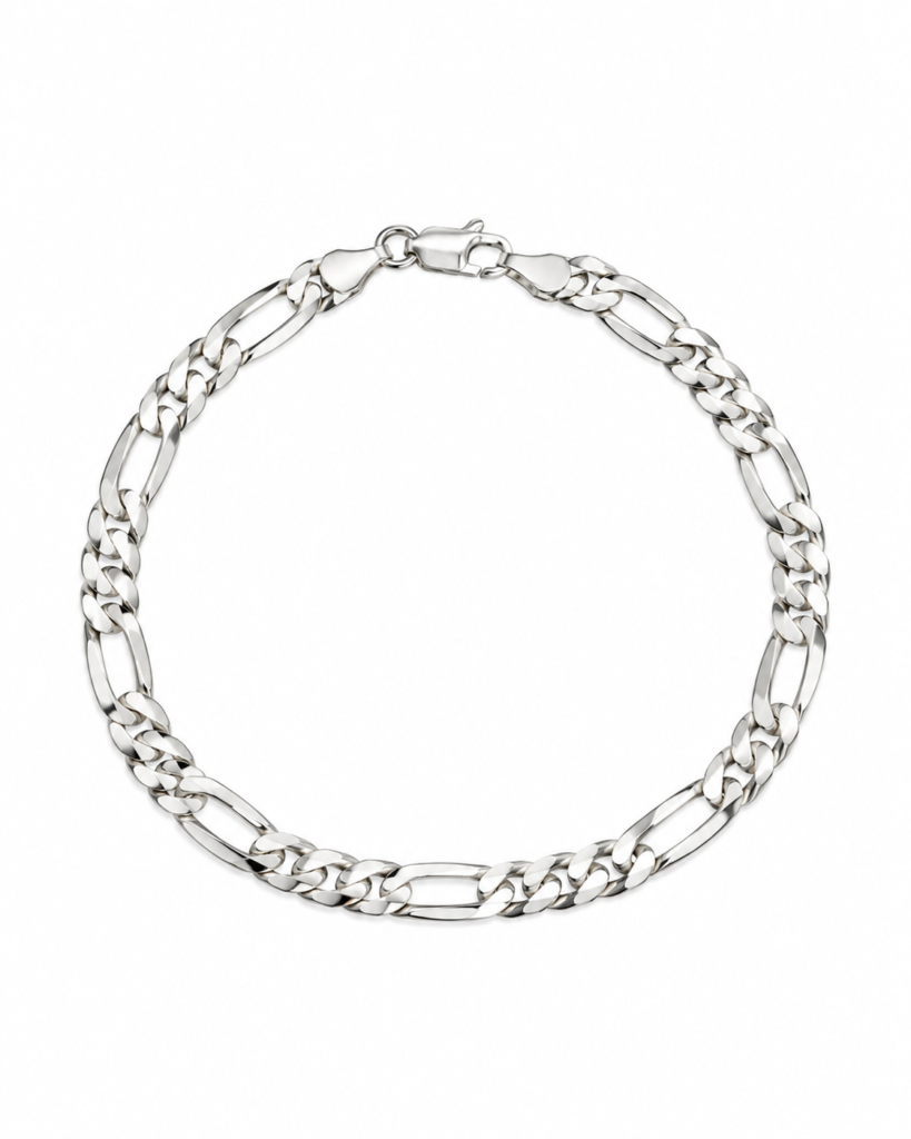 Pulseira 3x1 clássica Prata 925k- 108188