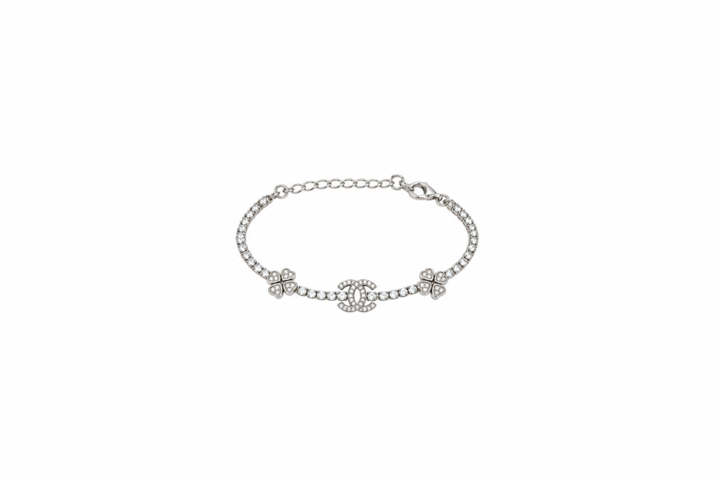 Pulseira Reviera cravejada com pingentes Prata 925k- 74285