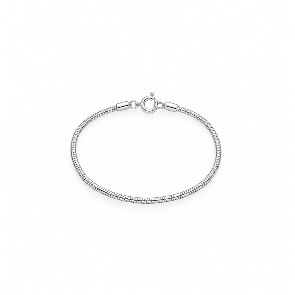 Pulseira Snake elos mini Prata 925k- 112079