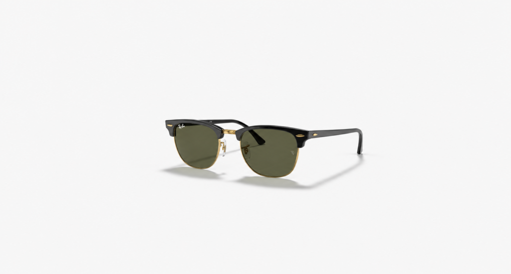 Óculos de Sol RayBan Clubemaster Classic acetato preto Unissex -ORB3016