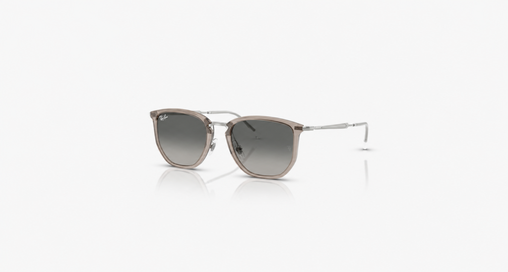 Óculos de Sol RayBan irregular cinza degradê unisex- ORB4451 680