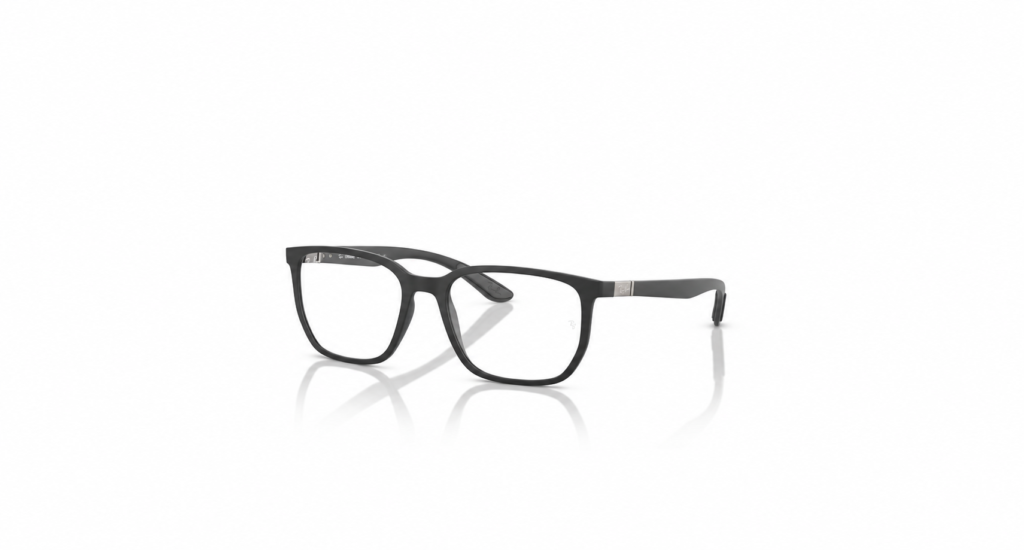 Óculos Receituário RayBan Irregular fosco cinza masculino-ORX7235