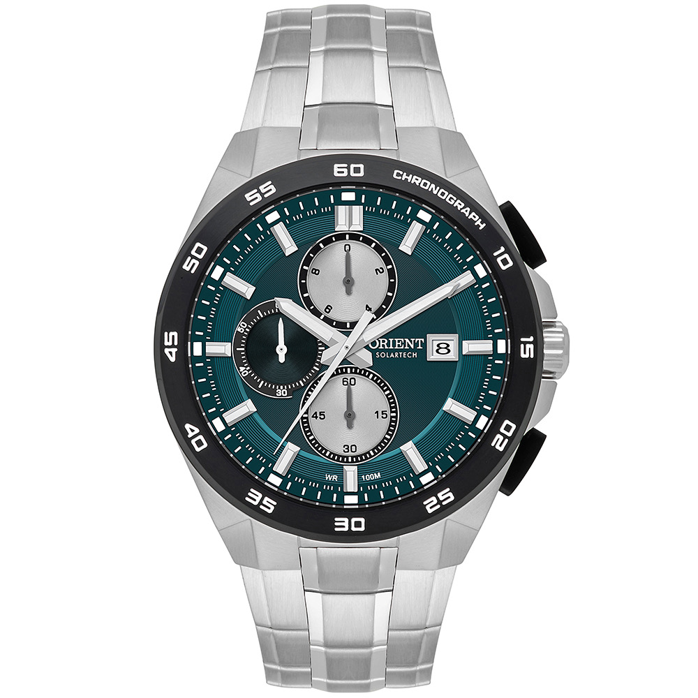 Relógio Orient Solartech NeoSport com cronógrafo- MBSSC307