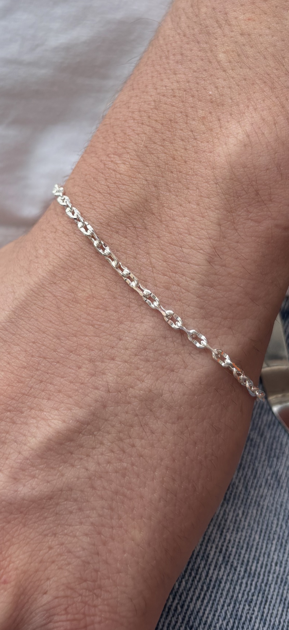Pulseira Cartie Facetada corte diamantado Prata 925k- 112000 - Imagem 2