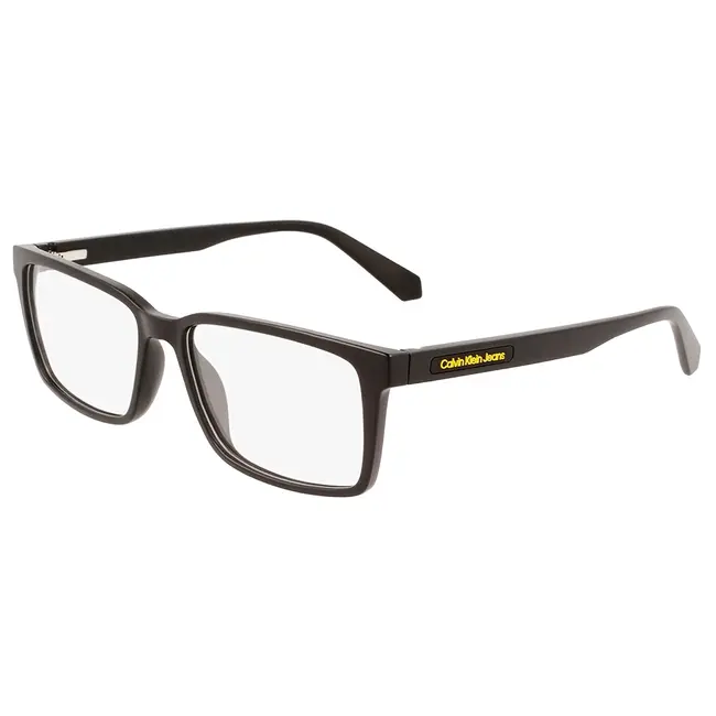 Óculos Receituário Calvin Klein Jeans retangular preto masculino -CKJ22620N 002
