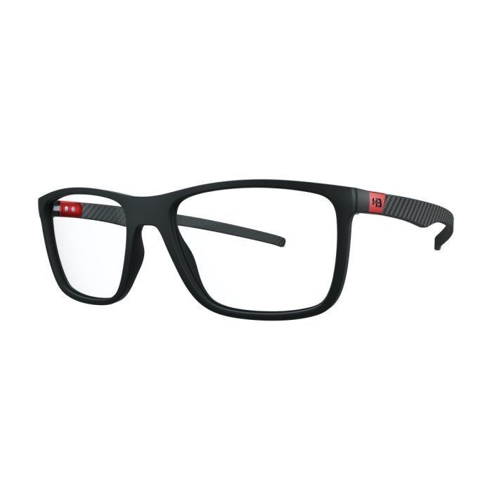 Óculos Receituário HB fibra de carbono preto masculino-HB 93138 54