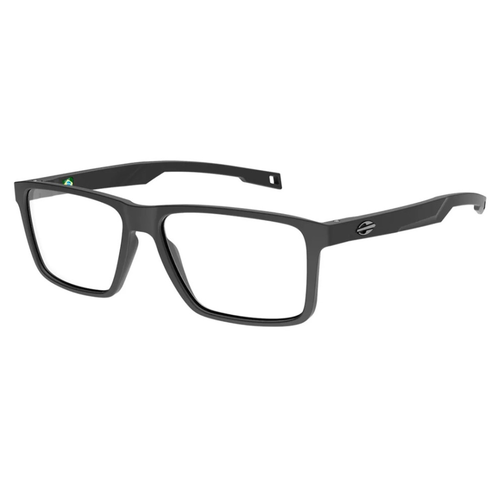 Óculos Receituário Mormaii Singapura clássico preto fosco masculino-M6171 A14 53