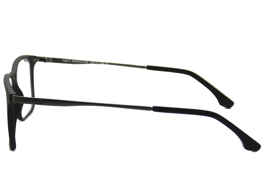 Óculos Receituário Mormaii Argel 3 quadrado preto masculino-M6208 K26 55 - Imagem 3