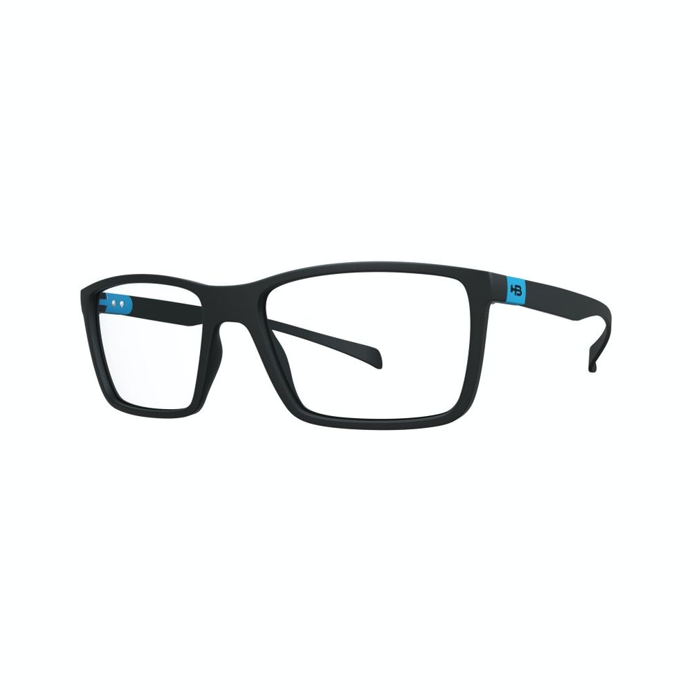 Óculos Receituário HB retangular preto masculino- HB93136
