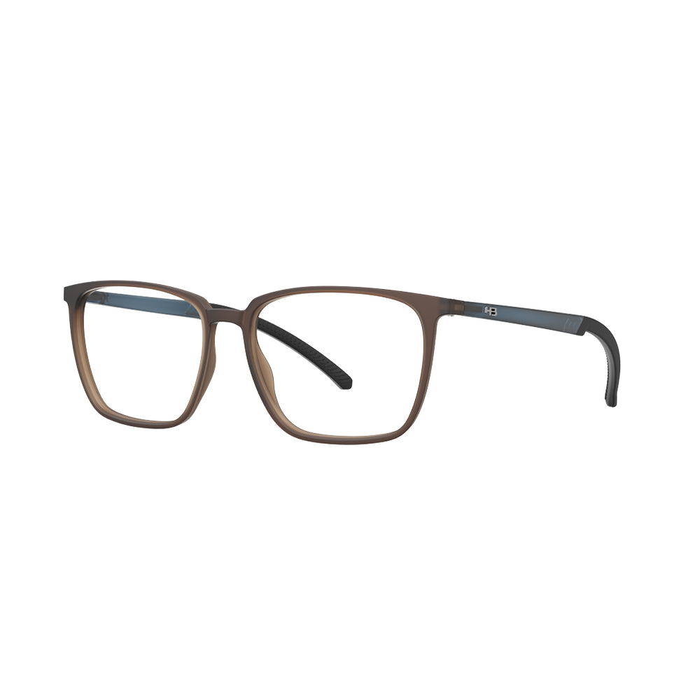 Óculos Receituário HB Duotech Matte Brown masculino- HB 0277