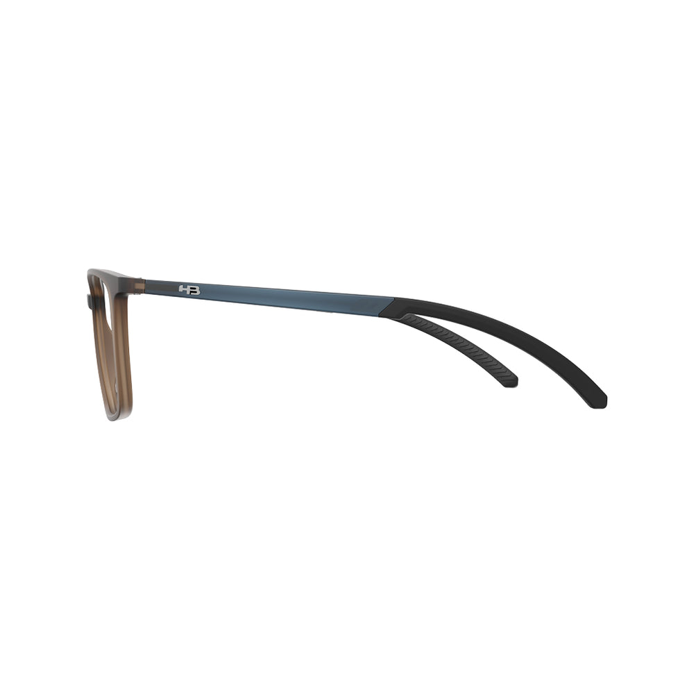 Óculos Receituário HB Duotech Matte Brown masculino- HB 0277 - Imagem 3