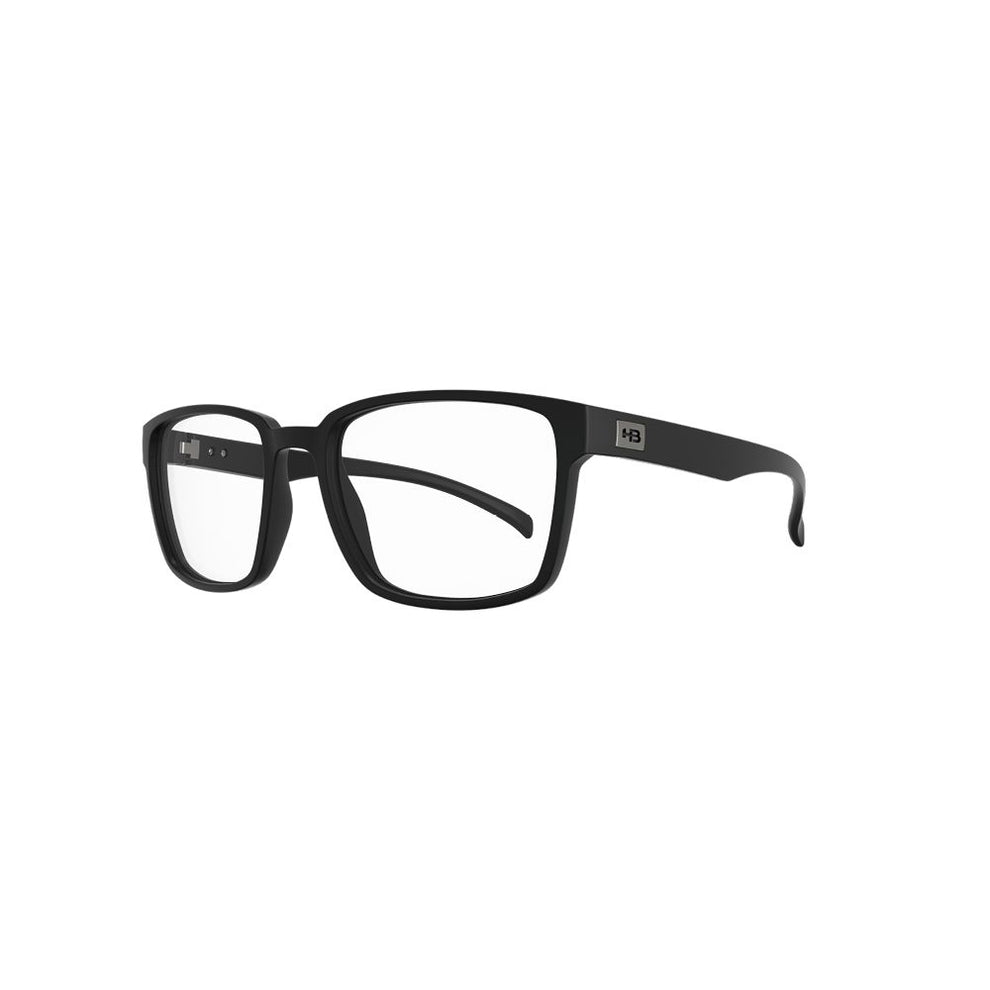 Óculos Receituário HB Polytech Matte Black masculino- HB0490
