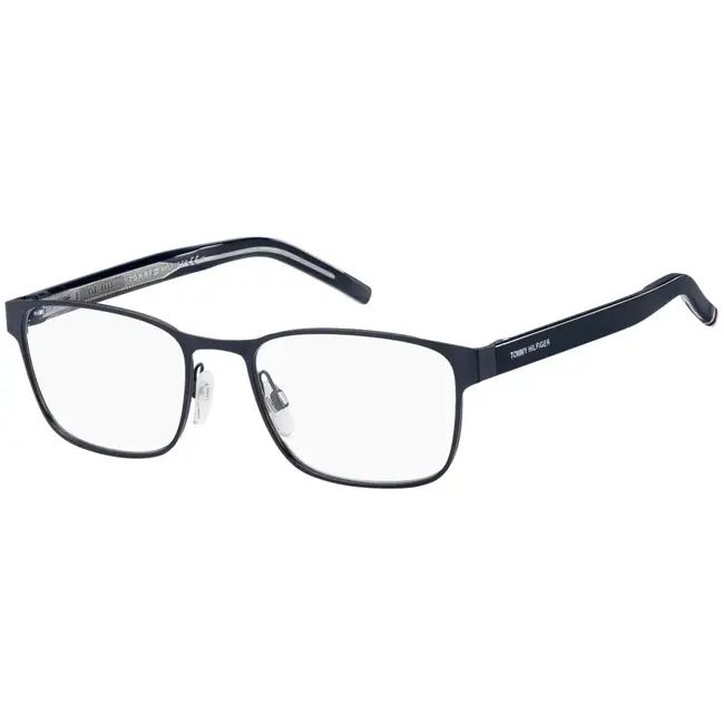 Óculos Receituário Tommy Hilfiger Modern Preppy retangular metal masculino- TH 1769 FLL