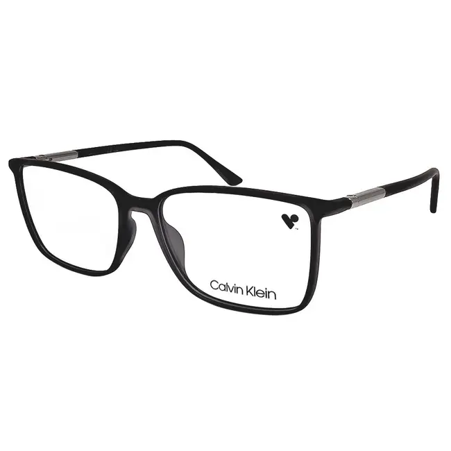 Óculos Receituário Calvin Klein Classic quadrado preto masculino- CK22508 002