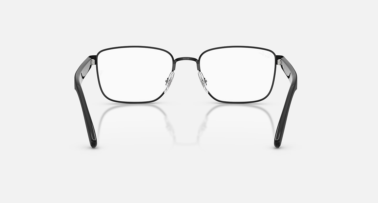 Óculos Receituário RayBan retangular preto masculino- ORX6537L - Imagem 4