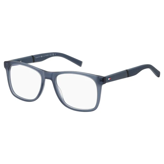 Óculos Receituário Tommy Hillfiger Sporty acetato azul masculino- TH 2046 IPQ