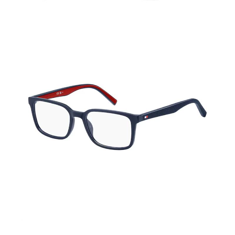 Óculos Receituário Tommy Hilfiger retangular azul masculino- TH2049 FLL
