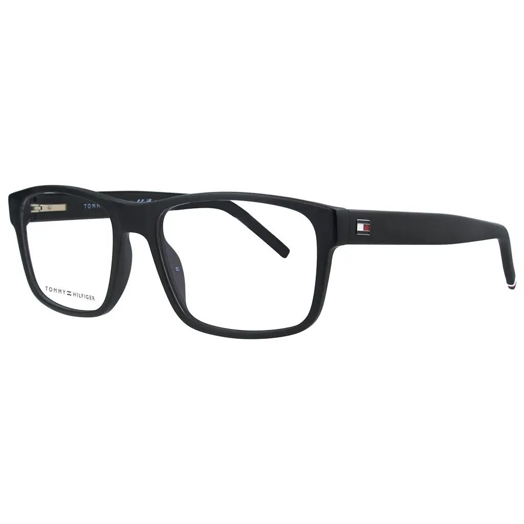 Óculos Receituário Tommy Hilfiger Classy acetato preto masculino-TH 1989 003